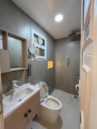 Koupelna v ubytování Flats for rent