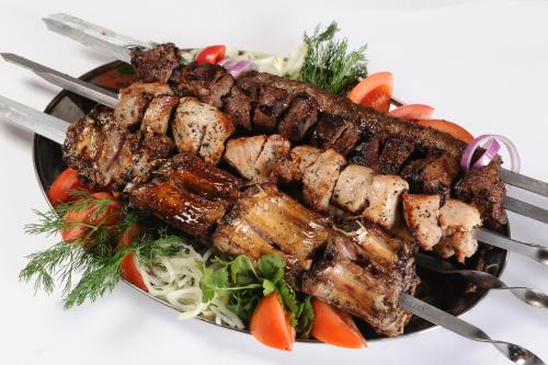 Makanan di atau berdekatan the country house