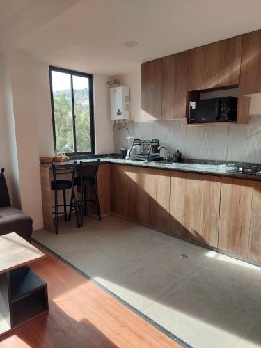 Cuina o zona de cuina de Confortable Apartament