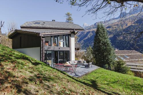 Le Murger Chalet de Luxe 240m2 6 CH Vue MtBlanc Sauna