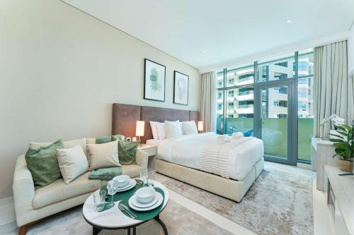 PVH - Seven Palm - Modern Studio with Beach Access near Palm Jumeirah Mall
