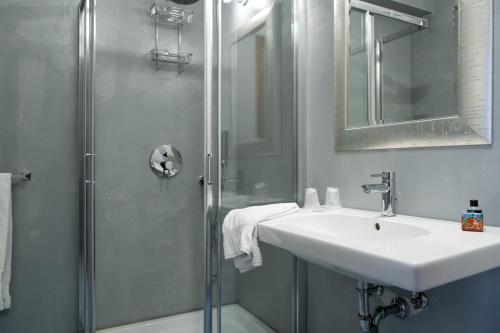 Koupelna v ubytování Hotel Amarea - Aeolian Charme