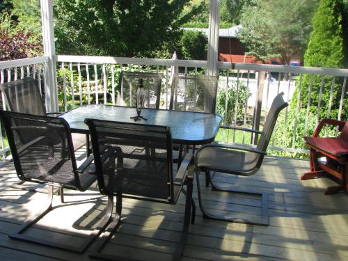 Balkón nebo terasa v ubytování Magnolia B&B