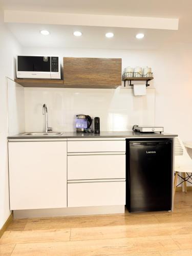 Cuina o zona de cuina de Stacey’s Stylish studio