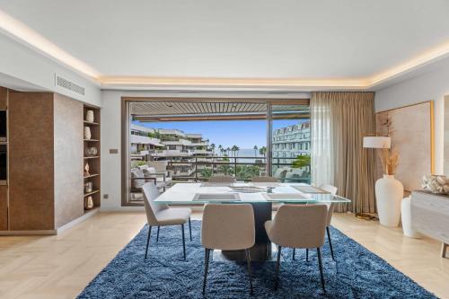 REF 1244 - Cannes Back Croisette - Sea view apartment for rent