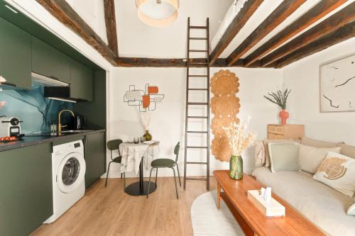 Cité des Fleurs Paris17- Cozy Junior OneBedroom-4p