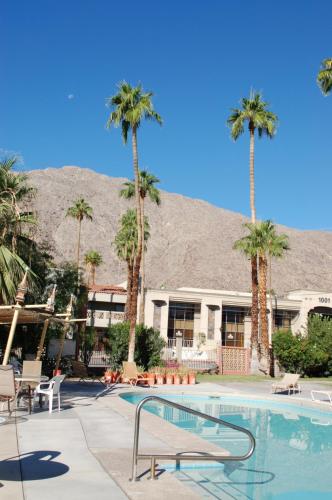Bazén v ubytování Aloha Hotel Palm Springs nebo v jeho okolí