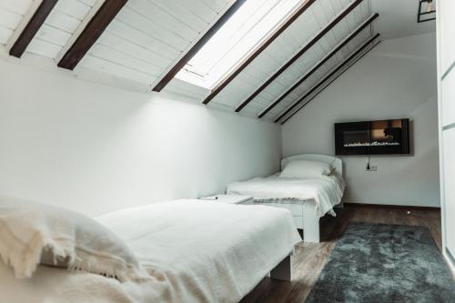 Llit o llits en una habitació de Forest Bath