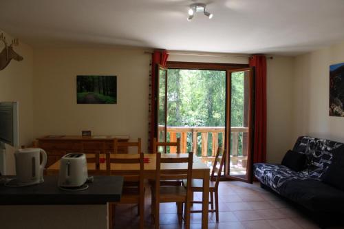 O zonă de relaxare la Les cerfs