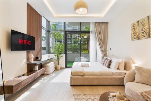 Chic Studio at Azizi Riviera Near Downtown Dubai