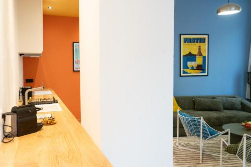 Arty & Chic 1BR 4P - Coeur de Marseille - AC