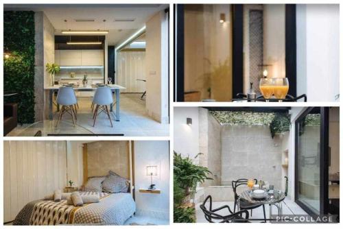 Lujoso loft con piscina y espacio office