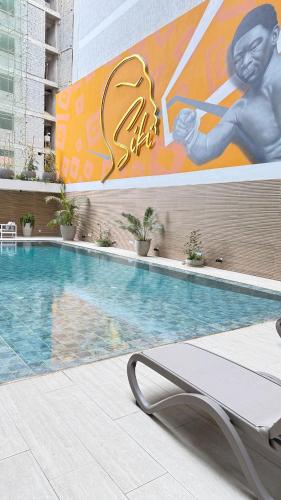 Almadies Luxury - F2 with Pool and Gym - Residence Siki