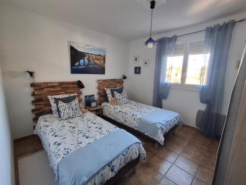 Chambre lits jumeaux