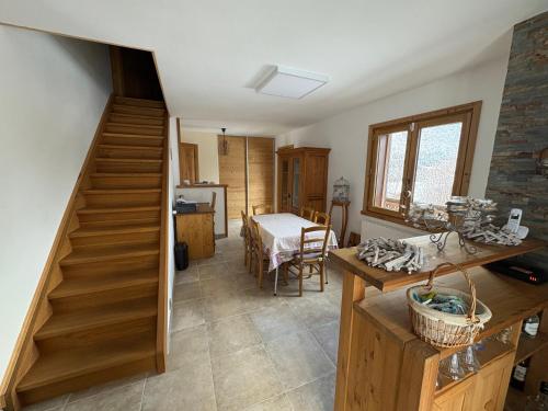 Køkken eller tekøkken på chalet des sources
