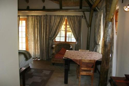 A seating area at African Flair Country Lodge