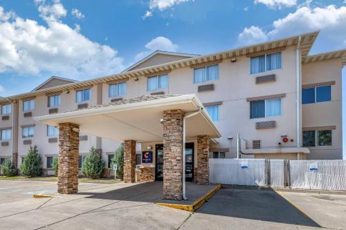 a rendering of a hotel with a building at Comfort Inn Great Falls South in Great Falls