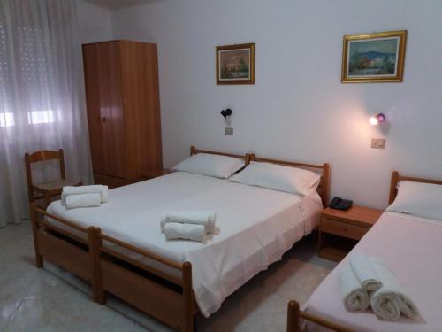 Postel nebo postele na pokoji v ubytování Hotel Europa