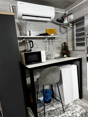 Dapur atau dapur kecil di Hotel LaPau