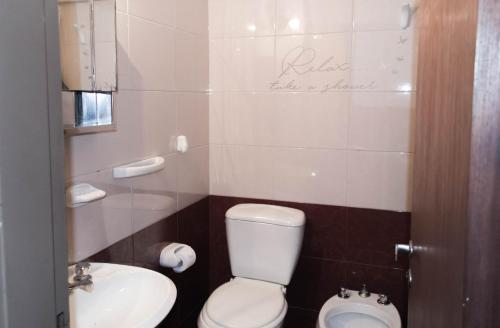 Un baño de Apartamento La Madriguera