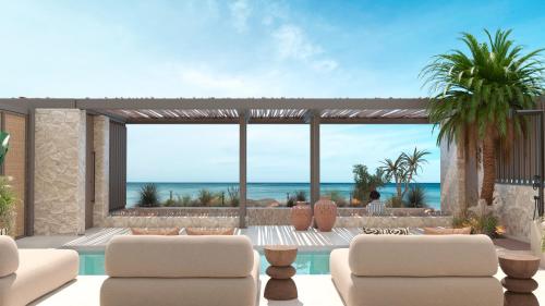 Iris Beachfront Residence, Newly Renewed with Pool and BBQ, By ThinkVilla