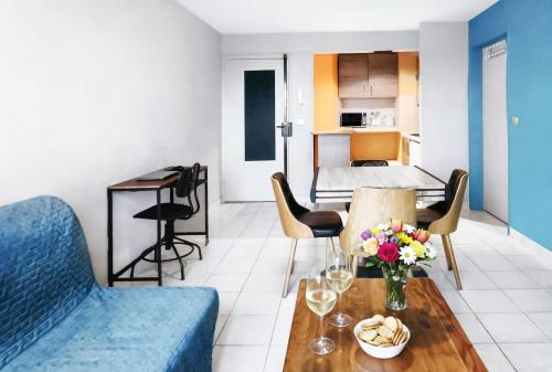 Charmant T2, cosy et Moderne près des remparts