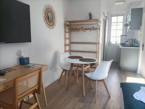 Køkken eller tekøkken på Le 16 Place de l'Abbatiale
