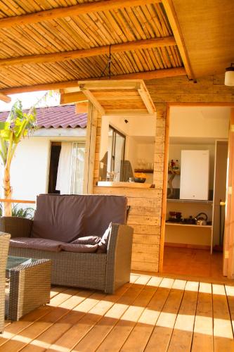 Posezení v ubytování Kona Koa Lodge