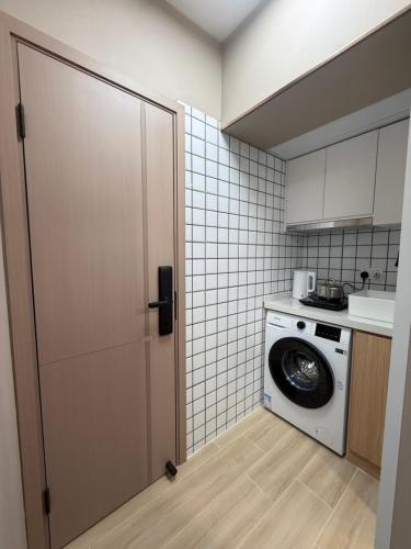 ครัวหรือมุมครัวของ 尖沙咀旺區舒適小旅館 c