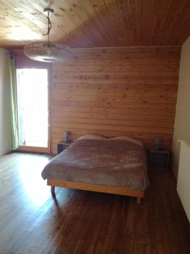 Postelja oz. postelje v sobi nastanitve Maison à Briançon