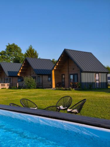 LATO domki, 200 m do morza, basen,parking monitorowany,plac zabaw