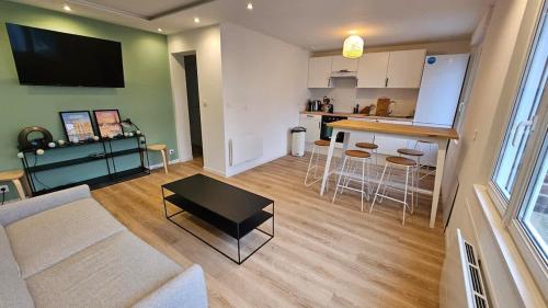 T3 Hyper centre, 2 chambres, Garage