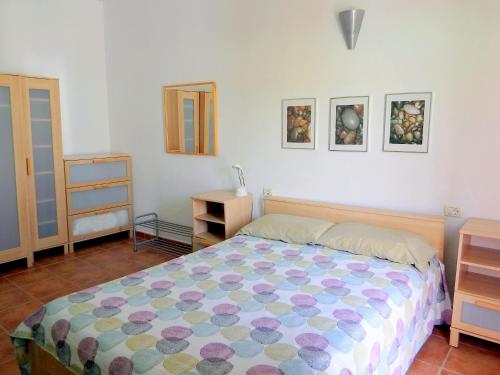Ένα ή περισσότερα κρεβάτια σε δωμάτιο στο Casa Nieves de Igueste