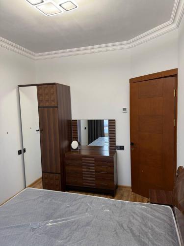 Postel nebo postele na pokoji v ubytování Baghramyan