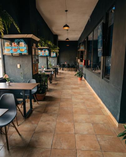 Restaurant o un lloc per menjar a Hotel Integra Tepoztlán
