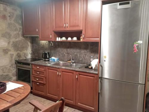 Køkken eller tekøkken på Αετόπετρα