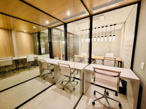 สิ่งอำนวยความสะดวกทางธุรกิจและ/หรือห้องประชุมที่ Hub Compact Life