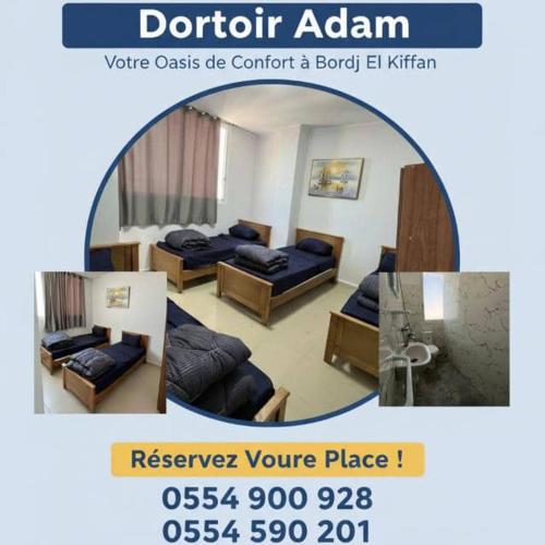Zona d'estar a adam dortoir