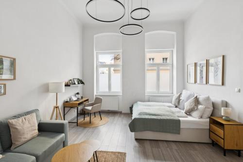 Zentrales Altbau Apartment beim Bahnhof - 6 Gäste