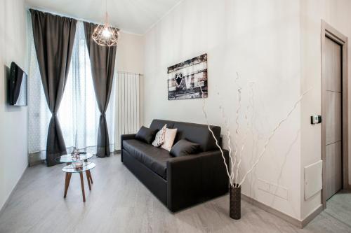Posezení v ubytování Torino Suite