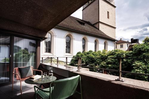 Sorell Boutique-Hotel St Peter Zürich — Balcony/Terrace