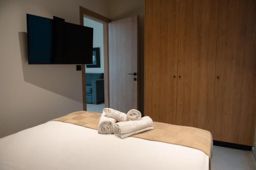 Katil atau katil-katil dalam bilik di Olive 101