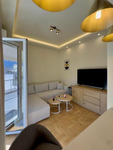 Newly Renovated 1BR Apartment and Balcony in Lush Pangrati