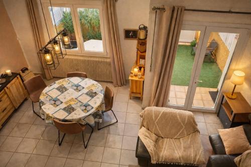 Maison bord de mer avec 2 chambres et grande mezzanine