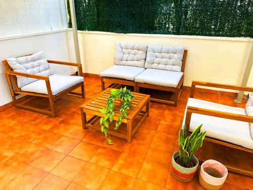 Apartamento con chill-out y piscina en la azotea a 5 min de la playa