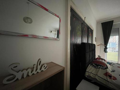 Postelja oz. postelje v sobi nastanitve Hostel Beogradjanka