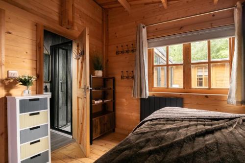 a bedroom with a bed and a window at 6 Bed in Alkham oc-p34791 in Swingfield