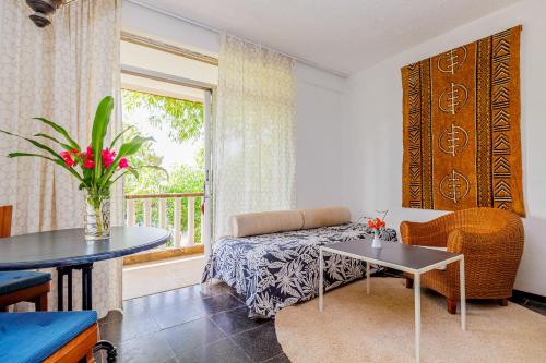 Zona d'estar a Kombo Oasis