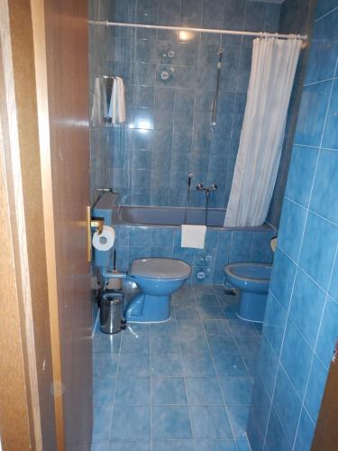 Koupelna v ubytování Apartment Danica