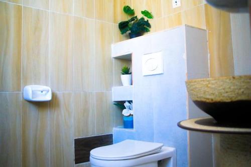 Les Résidences Wilhelm tesisinde bir banyo